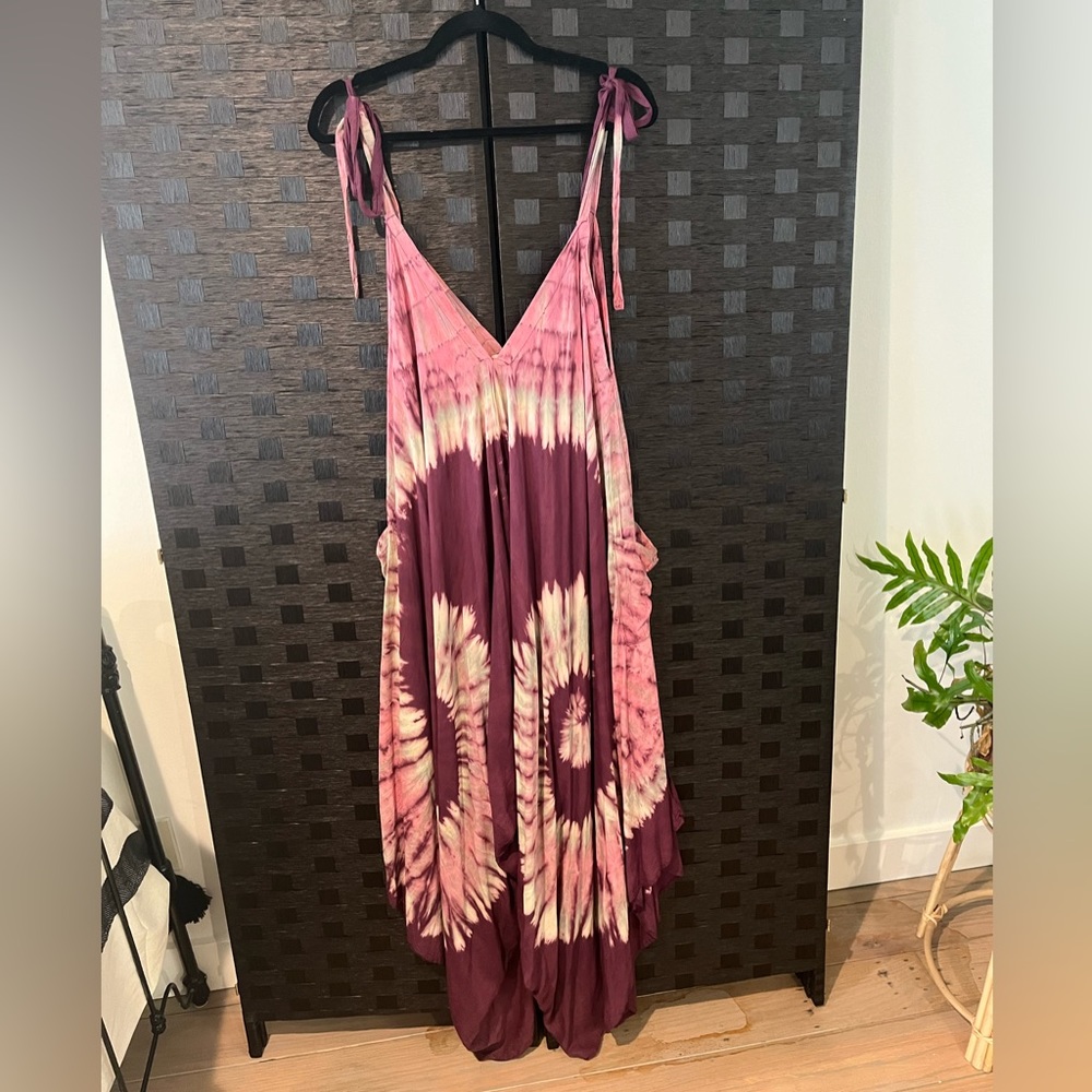 Spirit house tie dye jumpsuit